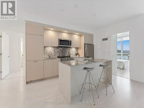 221 - 30 Inn On The Park Drive, Toronto, ON - Indoor Photo Showing Kitchen With Upgraded Kitchen