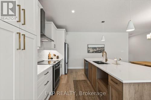 96 Dearing Street, South Huron (Stephen), ON - Indoor Photo Showing Kitchen With Double Sink With Upgraded Kitchen