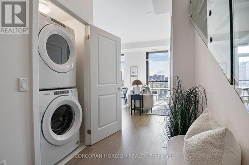 420 - 55 Duke Street W, Kitchener, ON - Indoor Photo Showing Laundry Room