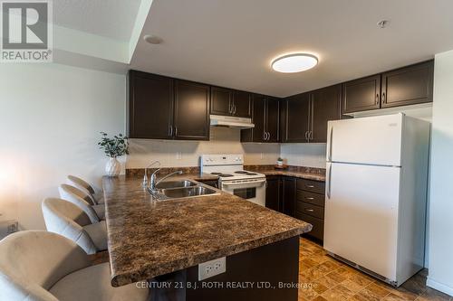 403 - 67 Kingsbury Square, Guelph, ON - Indoor Photo Showing Kitchen With Double Sink