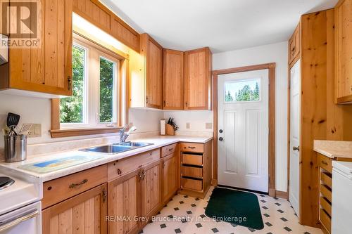 Come inside... - 159 Zorra Drive, Northern Bruce Peninsula, ON - Indoor Photo Showing Kitchen With Double Sink