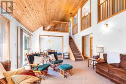 Enjoy vaulted ceilings. - 