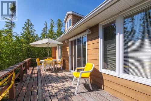Sneak peek for summer-time to come! - 159 Zorra Drive, Northern Bruce Peninsula, ON - Outdoor With Deck Patio Veranda With Exterior