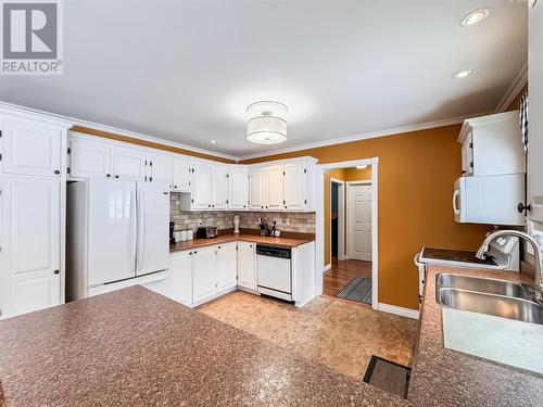 206-208 Main Road, Lewins Cove, NL - Indoor Photo Showing Kitchen With Double Sink