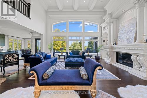 546 Woolwich Place, Waterloo, ON - Indoor Photo Showing Living Room With Fireplace