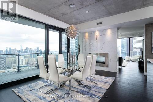 4601 - 224 King Street W, Toronto, ON - Indoor With Fireplace