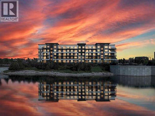 3211, 1802 Mahogany Boulevard Se, Calgary, AB - Outdoor With Body Of Water With View