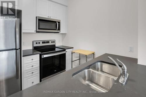 431 - 16 Concord Place, Grimsby, ON - Indoor Photo Showing Kitchen With Double Sink