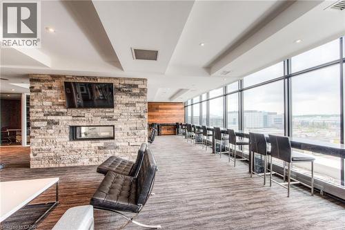 330 Phillip Street Unit# S2007, Waterloo, ON - Indoor Photo Showing Other Room With Fireplace