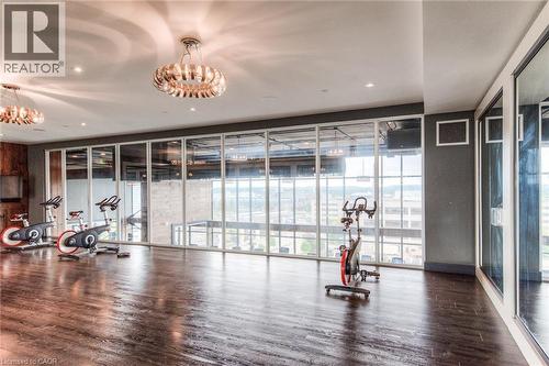 330 Phillip Street Unit# S2007, Waterloo, ON - Indoor Photo Showing Gym Room