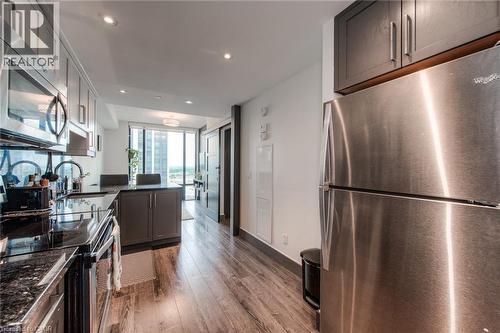 330 Phillip Street Unit# S2007, Waterloo, ON - Indoor Photo Showing Kitchen