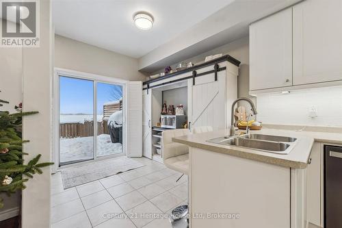 73 Courtney Street, Centre Wellington (Fergus), ON - Indoor Photo Showing Kitchen With Double Sink