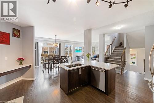 4 Tinlin Drive, Binbrook, ON - Indoor Photo Showing Kitchen With Double Sink