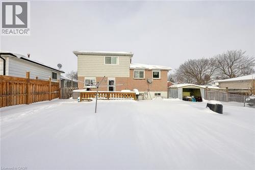 249 Macdonald Drive, Woodstock, ON - Outdoor