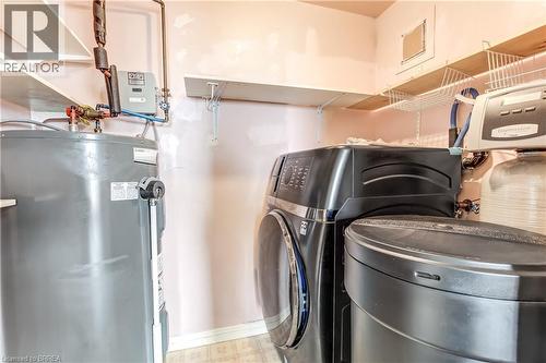 Utility room. - 88 Tollgate Road Unit# 402, Brantford, ON - Indoor Photo Showing Laundry Room