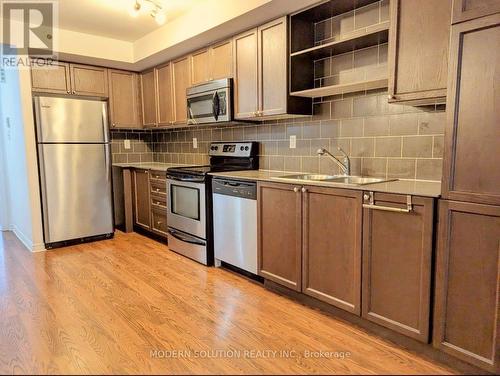KITCHEN - 3 - 70 Munro Street, Toronto, ON - Indoor Photo Showing Kitchen With Stainless Steel Kitchen With Double Sink