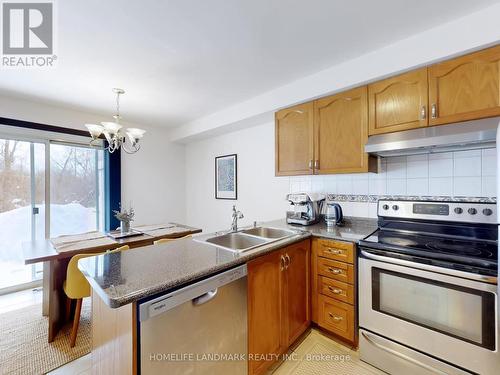 156 Pressed Brick Drive, Brampton, ON - Indoor Photo Showing Kitchen With Double Sink