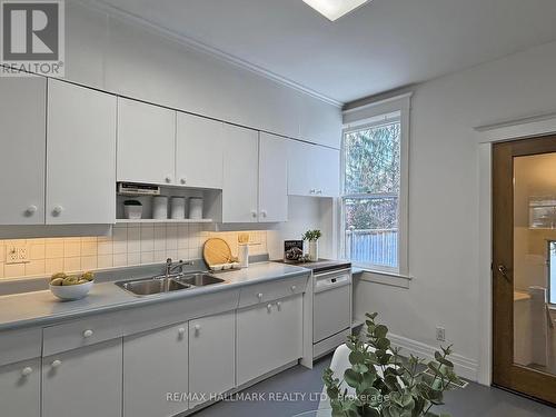 242 Delaware Avenue, Toronto, ON - Indoor Photo Showing Kitchen With Double Sink