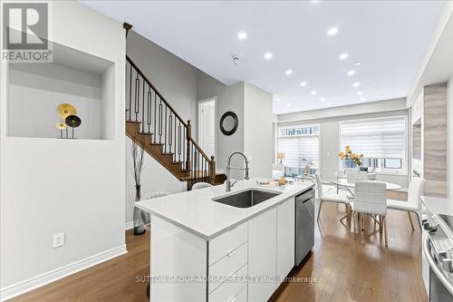 131 Lebovic Campus Drive, Vaughan, ON - Indoor Photo Showing Kitchen With Upgraded Kitchen