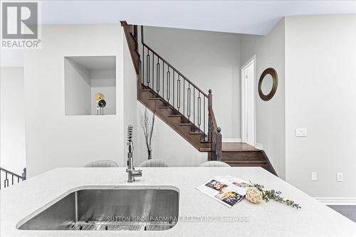 131 Lebovic Campus Drive, Vaughan, ON - Indoor Photo Showing Kitchen With Double Sink