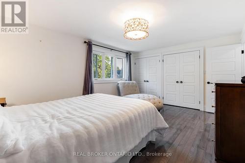 His & Hers Closets - 13 Pine Tree Crescent, Brampton, ON - Indoor Photo Showing Bedroom