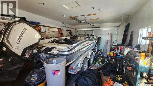 44 Lake Avenue, Meota Rm No.468, SK - Indoor Photo Showing Garage