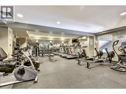 1099 Sunset Drive Unit# 341, Kelowna, BC - Indoor Photo Showing Gym Room