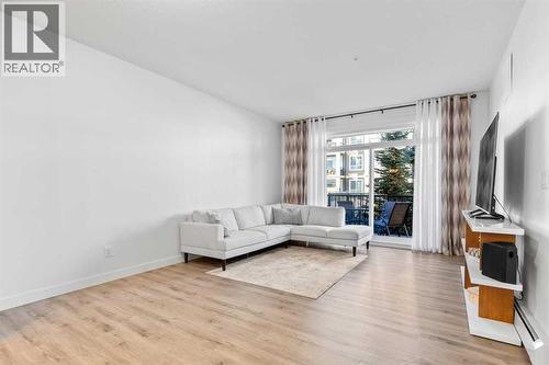 112, 40 Walgrove Walk Se, Calgary, AB - Indoor Photo Showing Living Room
