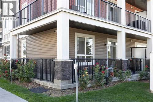 112, 40 Walgrove Walk Se, Calgary, AB - Outdoor With Deck Patio Veranda With Exterior