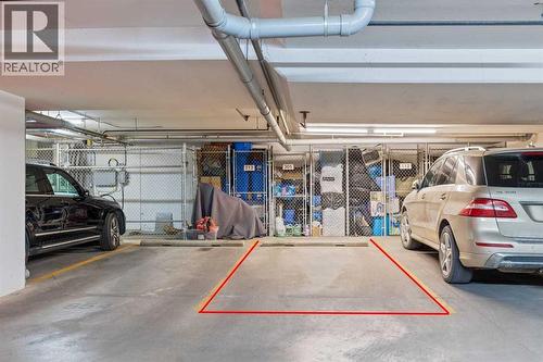 112, 40 Walgrove Walk Se, Calgary, AB - Indoor Photo Showing Garage