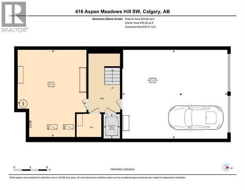 Below Grade - 416 Aspen Meadows Hill Sw, Calgary, AB - Other