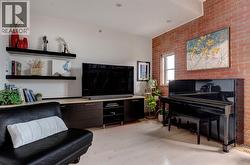 exposed brick features - 