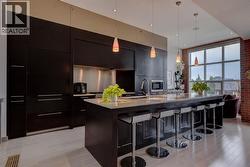 built in refrigerator and microwave - 