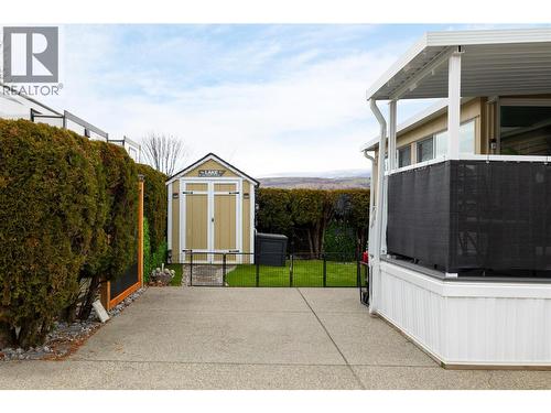 View to your yard - 8000 Highland Road Unit# 33, Vernon, BC 