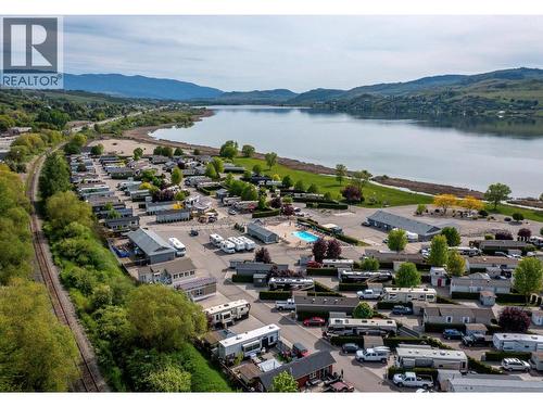 Aerial view looking south - 8000 Highland Road Unit# 33, Vernon, BC 