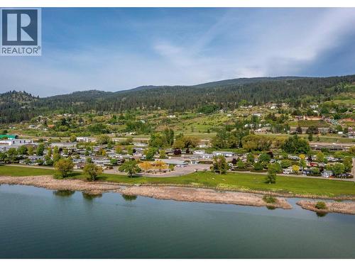 Aerial view from above Swan lake - 8000 Highland Road Unit# 33, Vernon, BC 