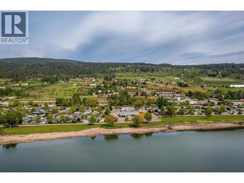Aerial view from above Swan lake - 8000 Highland Road Unit# 33, Vernon, BC 