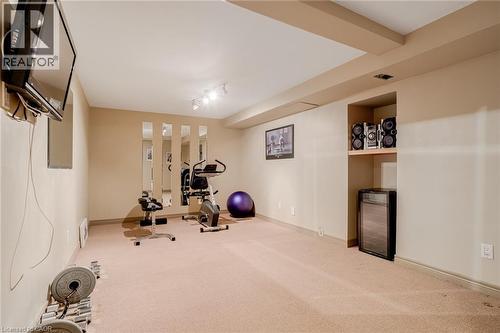 34 Harrington Place, Ancaster, ON - Indoor Photo Showing Gym Room