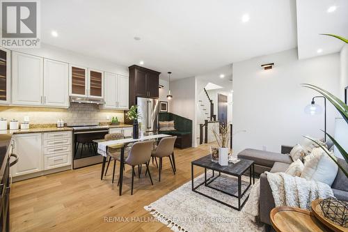 4A Holborne Avenue, Toronto, ON - Indoor Photo Showing Kitchen With Upgraded Kitchen