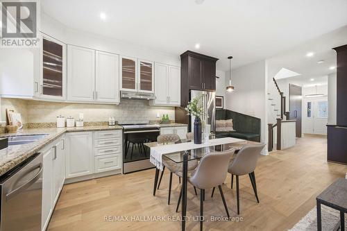 4A Holborne Avenue, Toronto, ON - Indoor Photo Showing Kitchen With Double Sink With Upgraded Kitchen