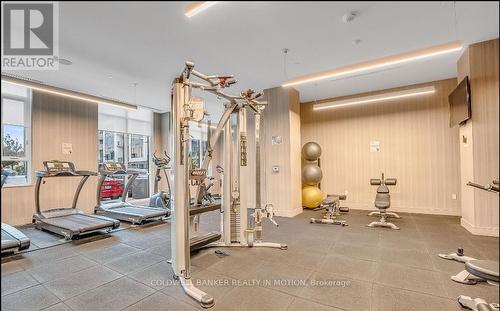 708 - 8 Nahani Way, Mississauga, ON - Indoor Photo Showing Gym Room