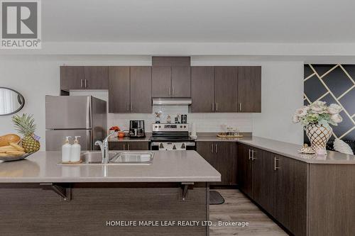 15 Bateson Street, Ajax, ON - Indoor Photo Showing Kitchen With Double Sink