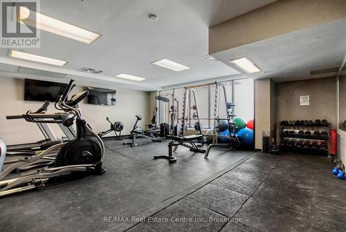 505 - 53 Arthur Street S, Guelph (St. Patrick'S Ward), ON - Indoor Photo Showing Gym Room