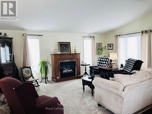 19 - 30 Ann Street, St. Marys, ON - Indoor Photo Showing Living Room With Fireplace
