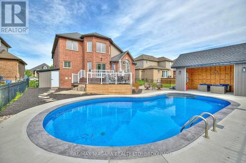 507 Carrie Avenue, Fort Erie (Point Abino), ON - Outdoor With In Ground Pool With Deck Patio Veranda With Backyard With Exterior
