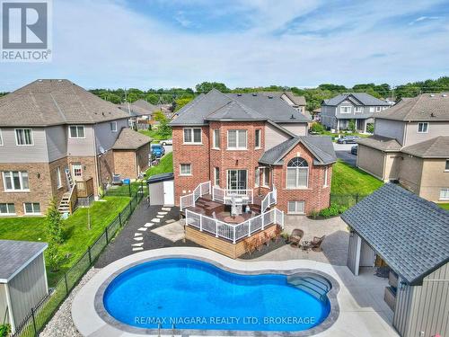 507 Carrie Avenue, Fort Erie (Point Abino), ON - Outdoor With In Ground Pool With Deck Patio Veranda