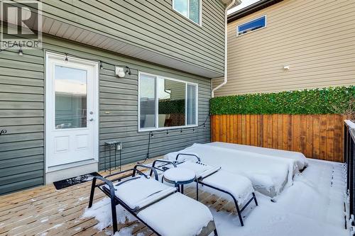 15 New Brighton Common Se, Calgary, AB - Outdoor With Deck Patio Veranda With Exterior