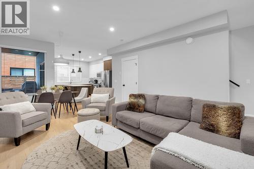 Living Room. Photos are from Previous Listing - 1927 Ethel Street, Kelowna, BC - Indoor Photo Showing Living Room
