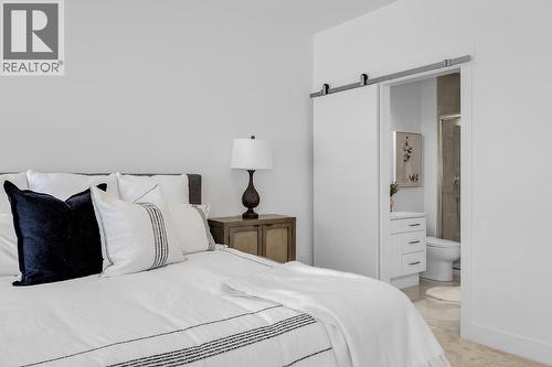 Photos are of a similar home in the community. - 5300 Main Street Unit# 115, Kelowna, BC - Indoor Photo Showing Bedroom