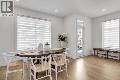 Photos are of a similar home in the community. - 5300 Main Street Unit# 115, Kelowna, BC - Indoor Photo Showing Dining Room